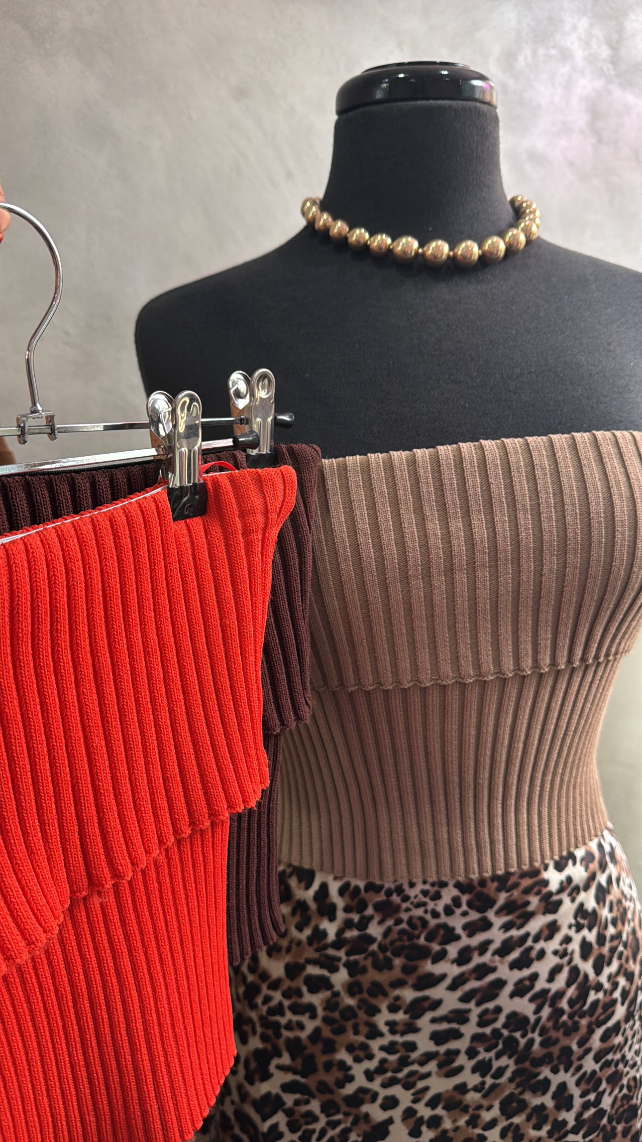 Knit tube top (3 colors)