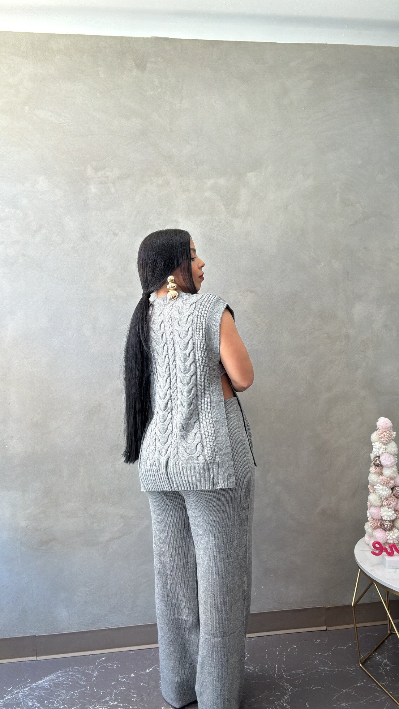 Knit Pant Set (Exclusive)