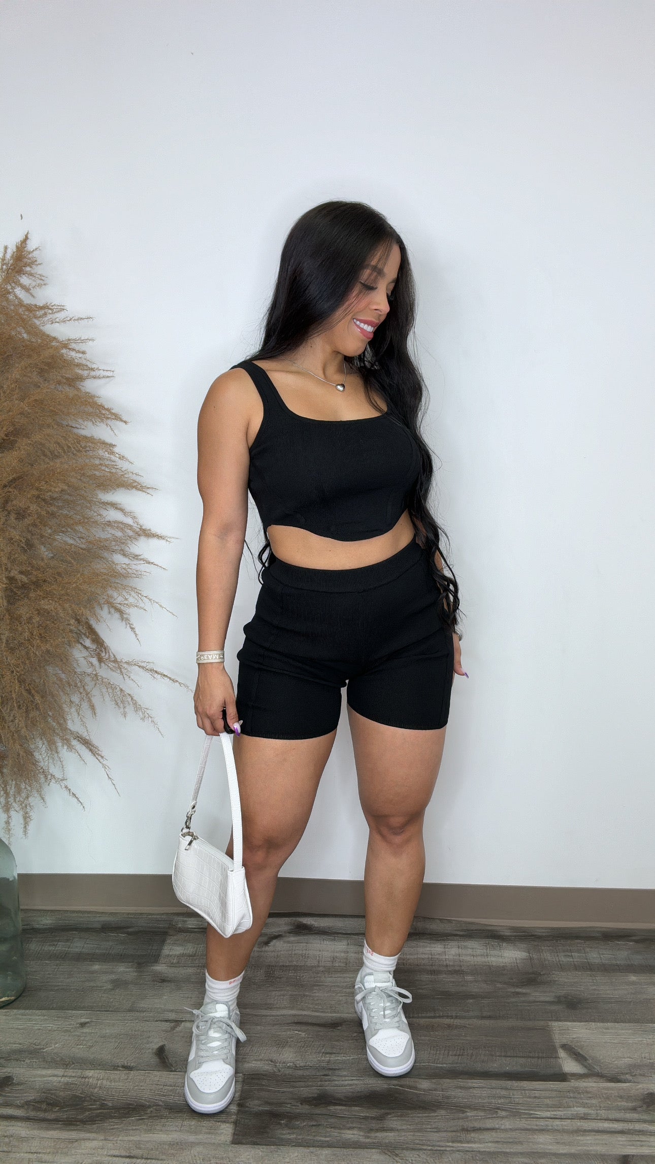 Knit Biker Short (2 colors)