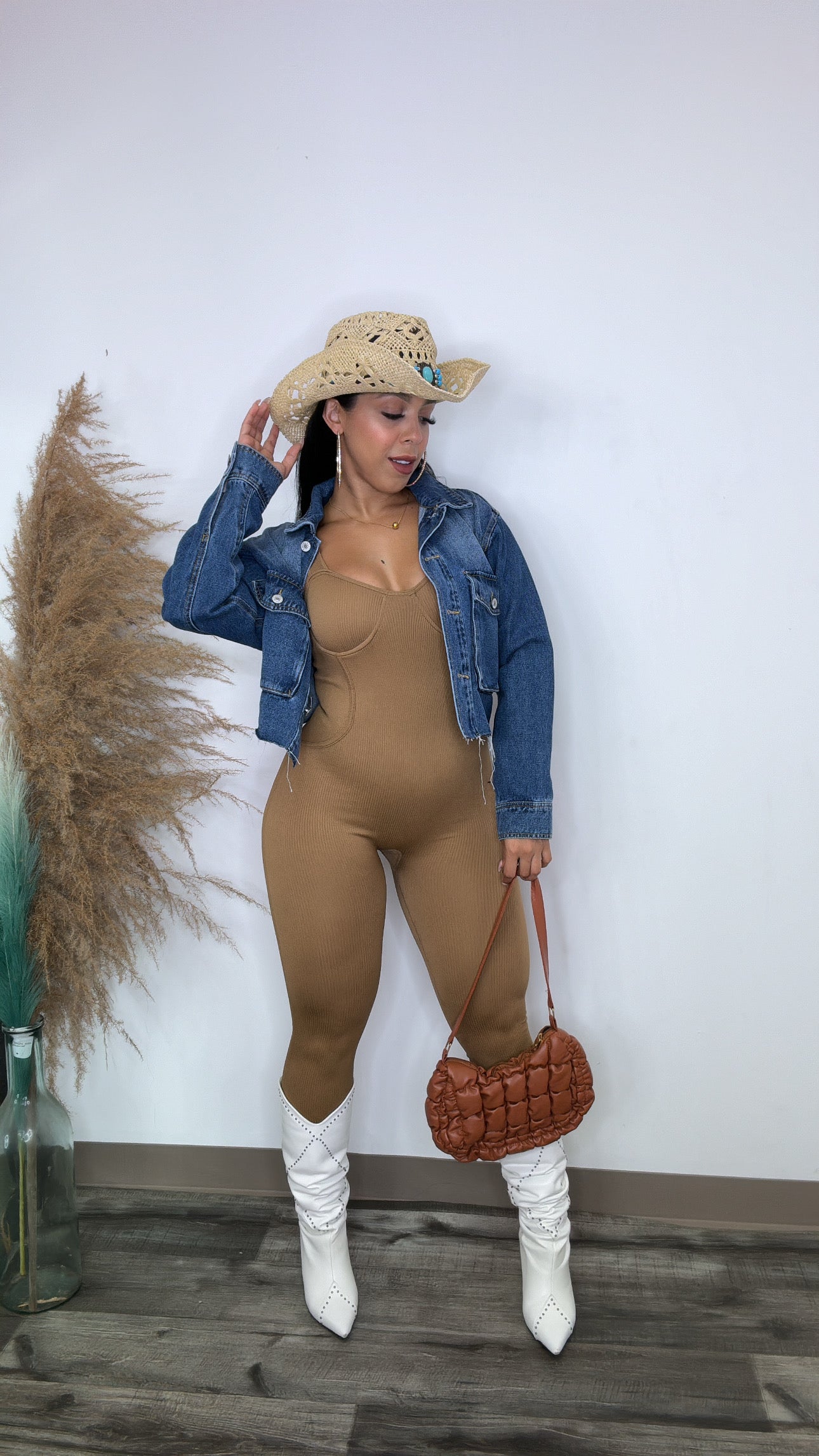 Brown Jumpsuit