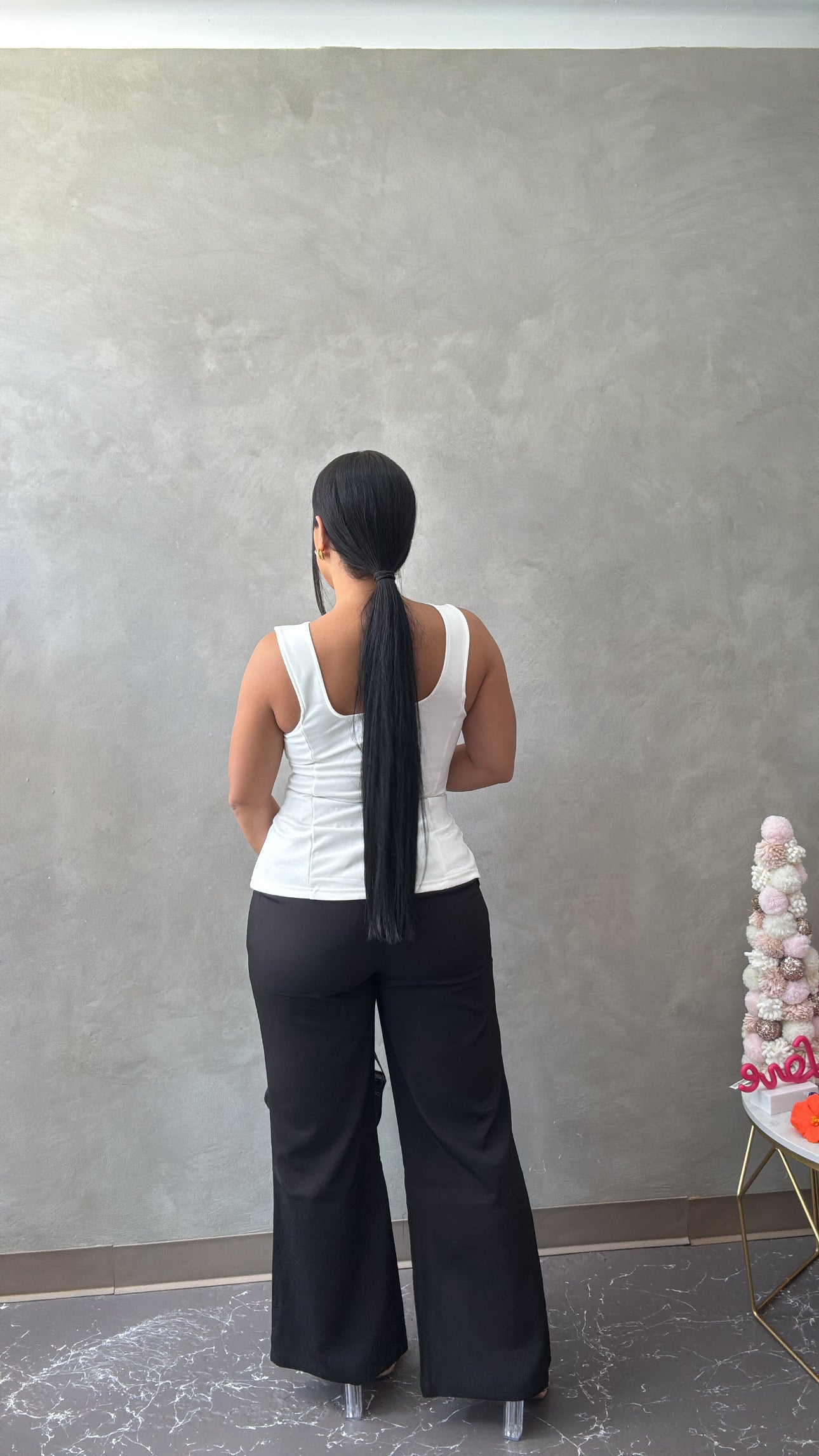 Black formal pant