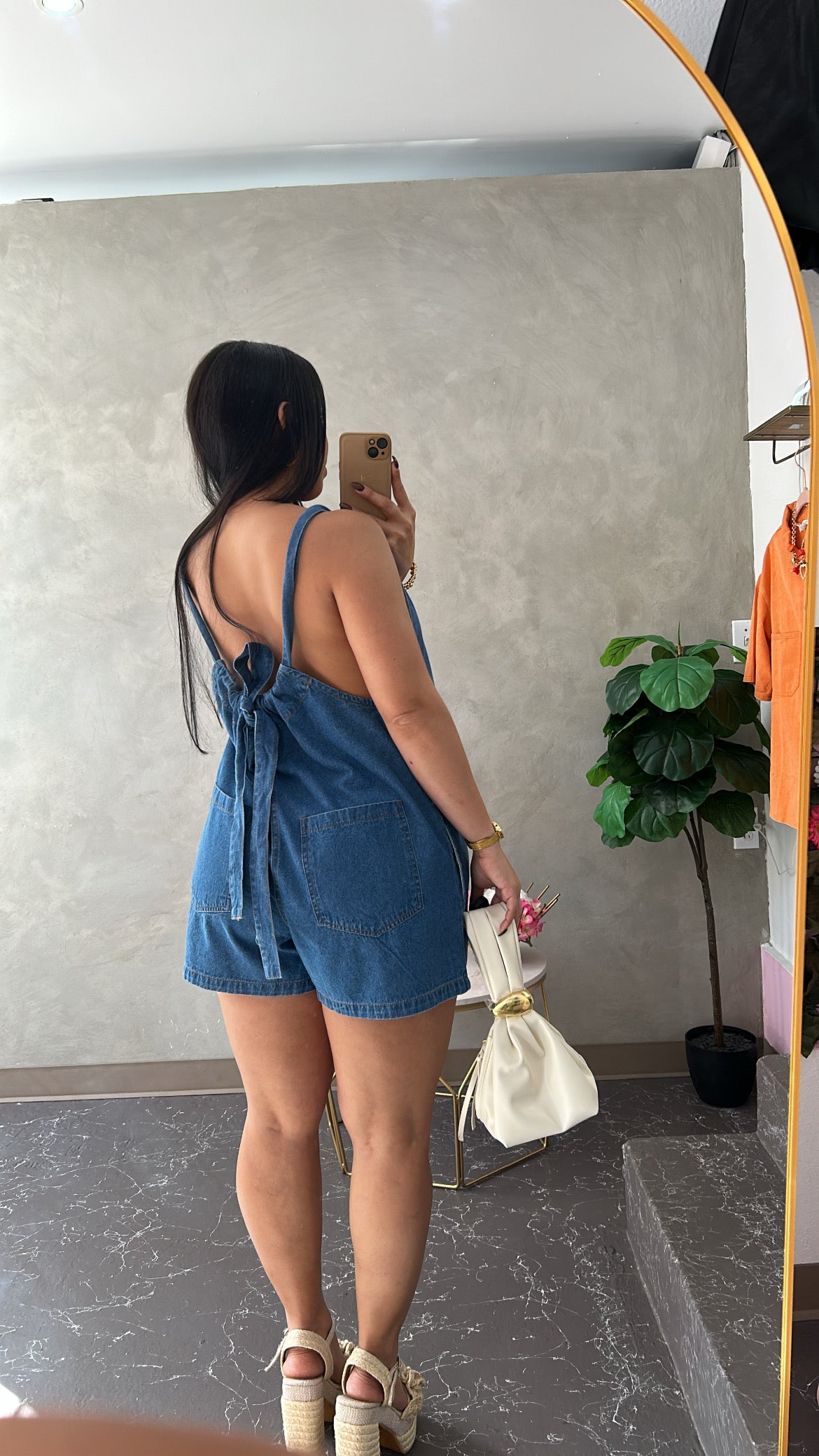 Denim overall