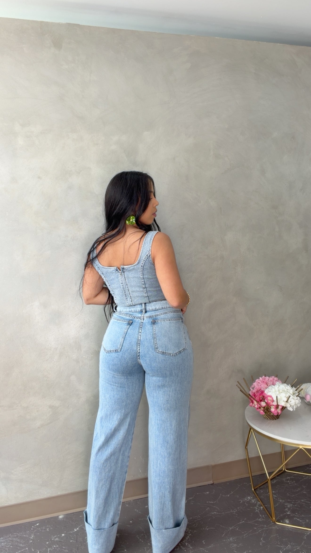Demin Corset