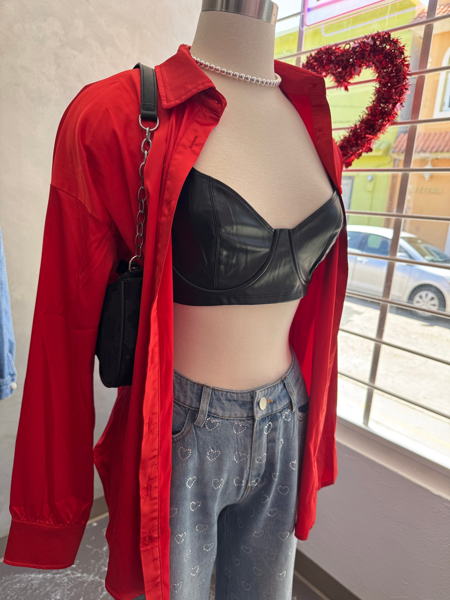 Satin Blouse (2 colors)