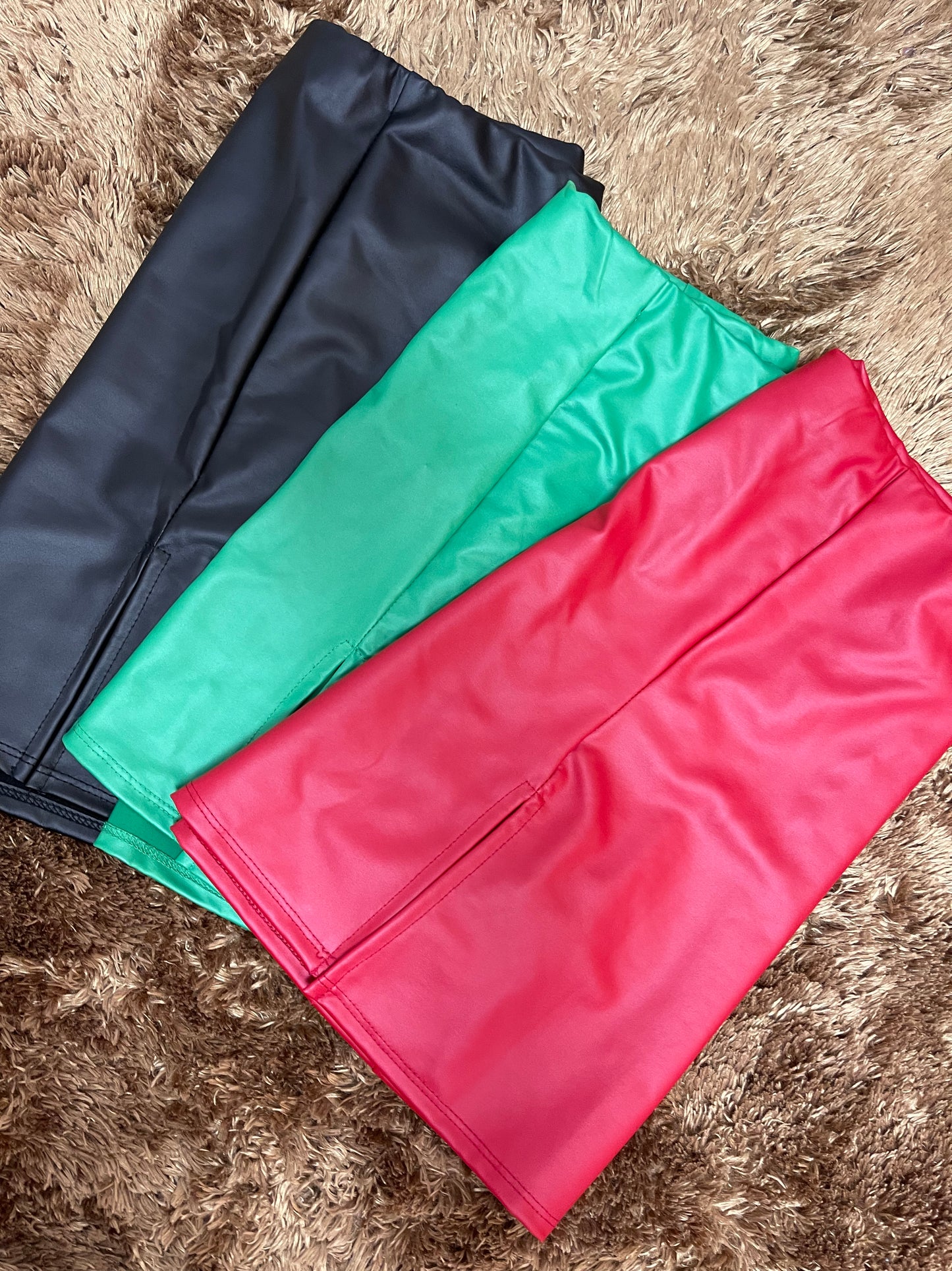 Leather skirt (3 colors)