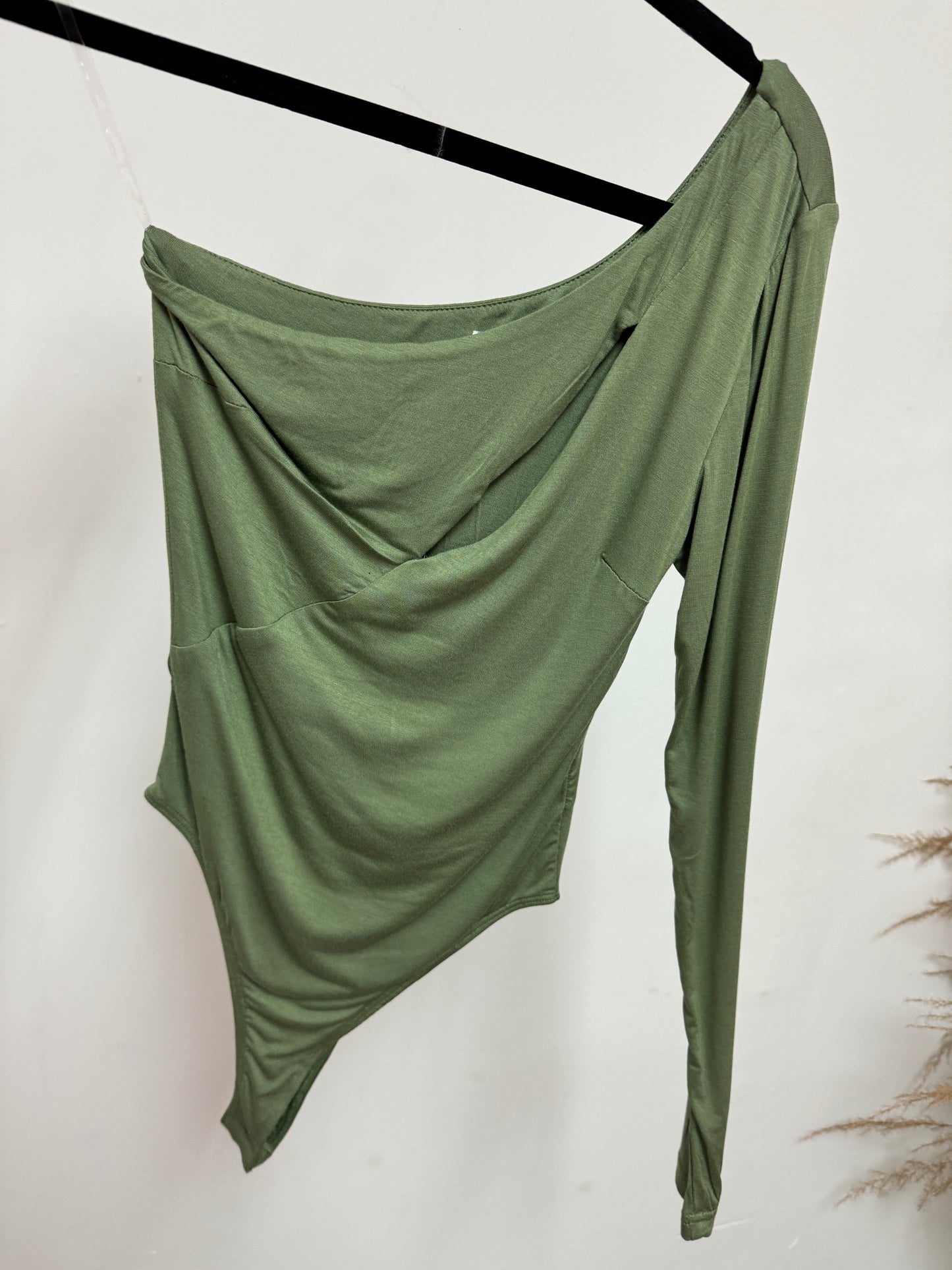 One shoulder bodysuit