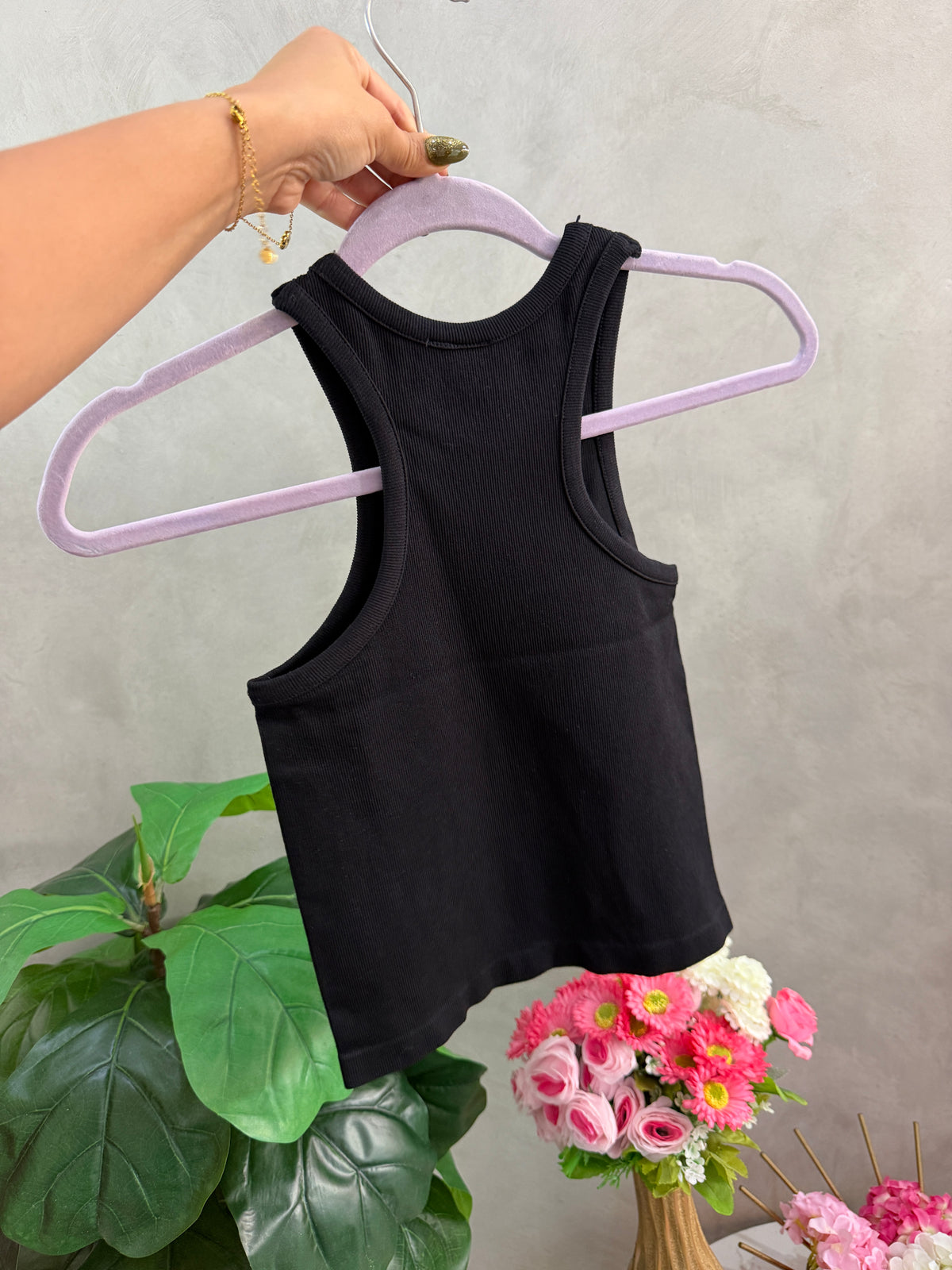 Black Basic Top