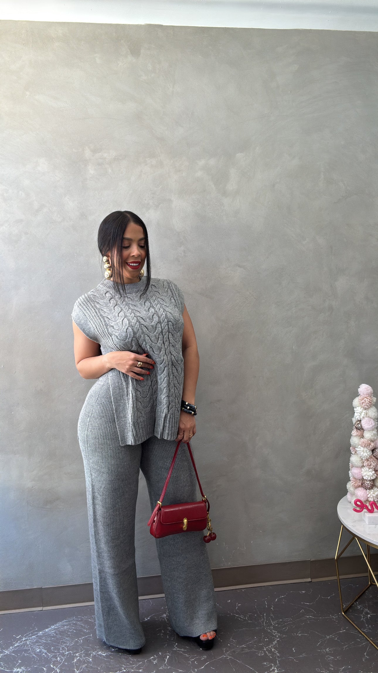 Knit Pant Set (Exclusive)