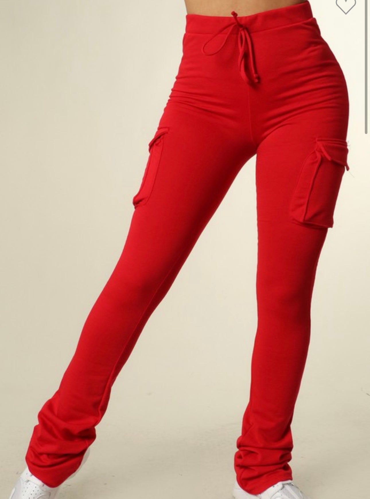 Drawstring Cargo Pants