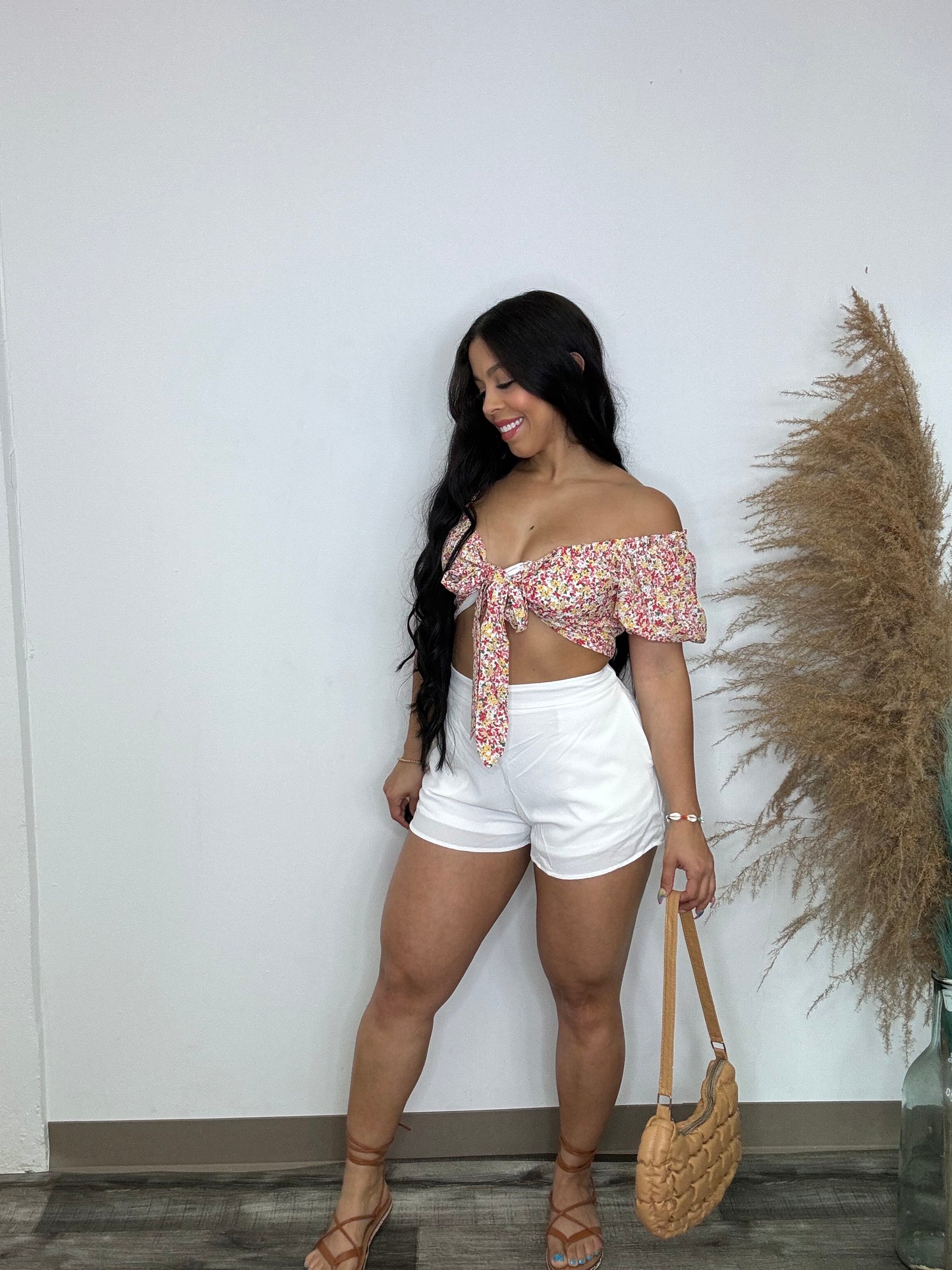 Bubble Crepe Short (2 colors)