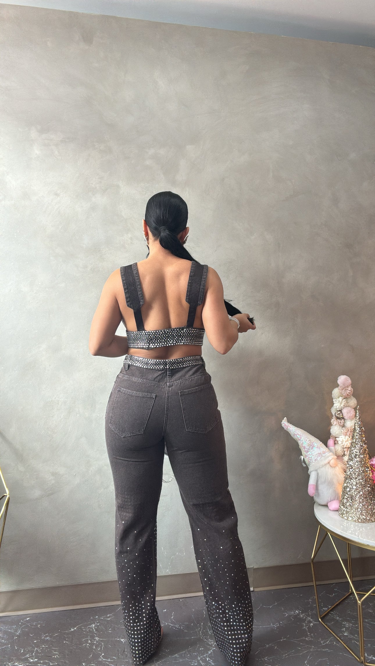 Full Diamond Pant Set