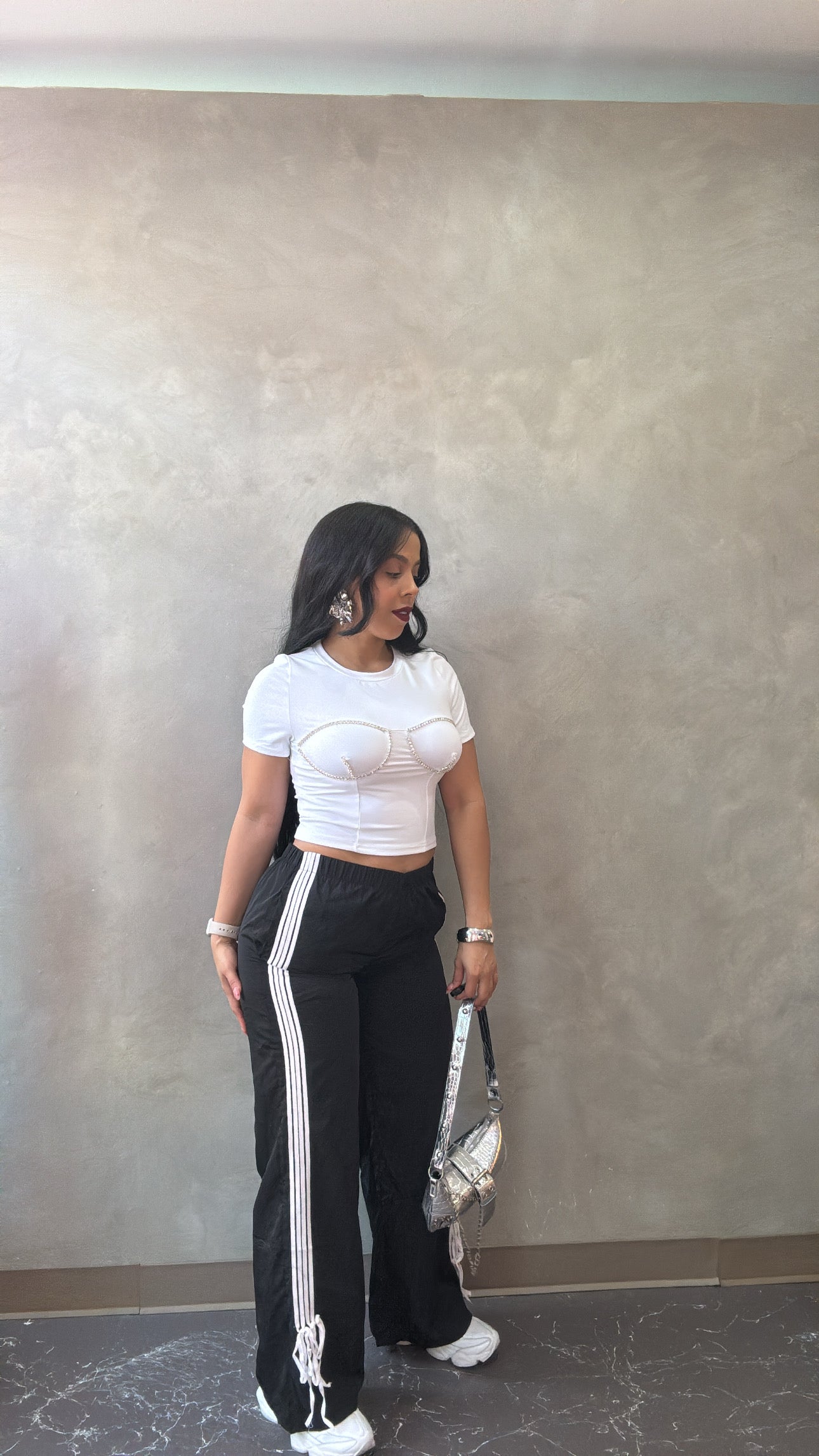 Black & White Sweatpant