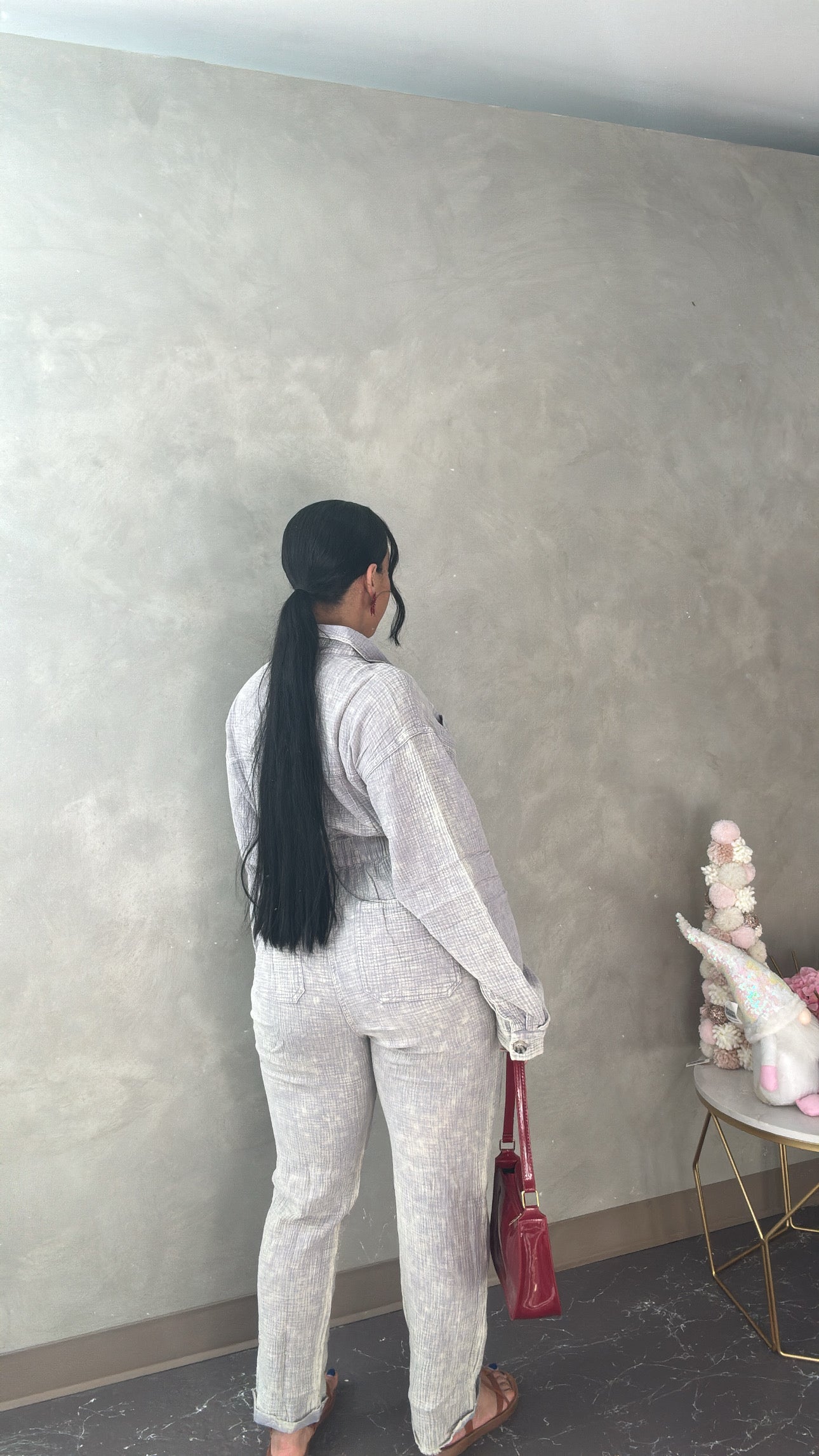 Gray Comy Jumpsuit