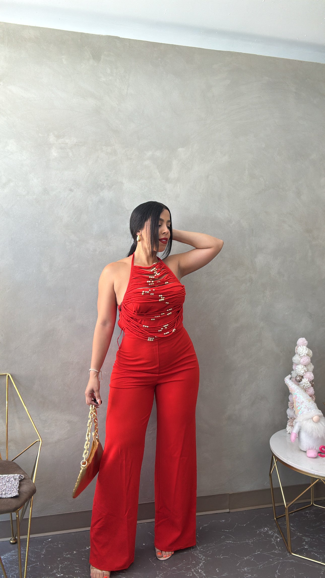 Red Jumpsuit