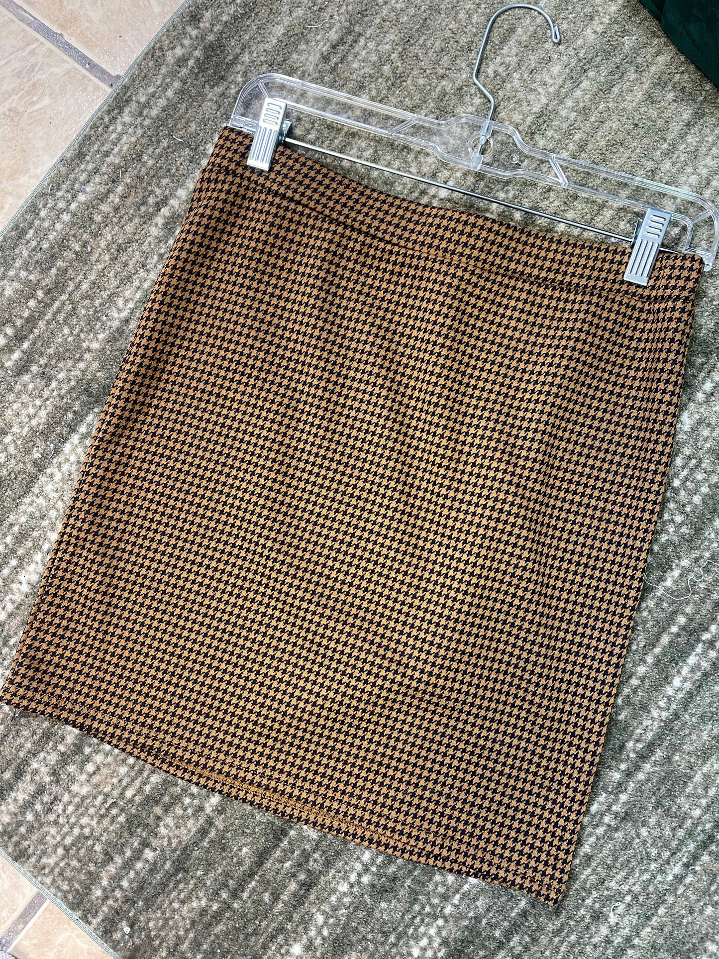 Brown skirt