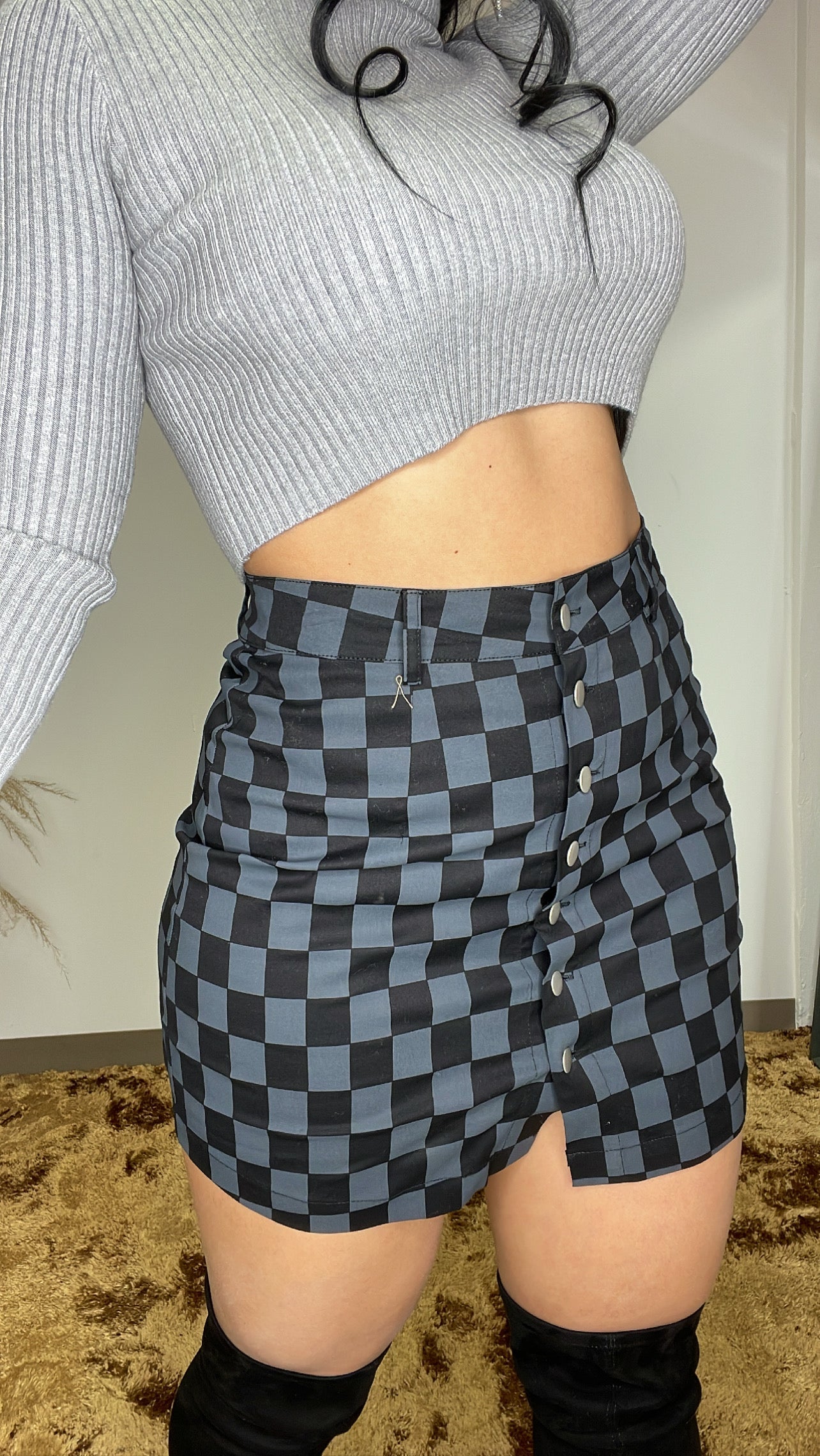 Checker Skirt