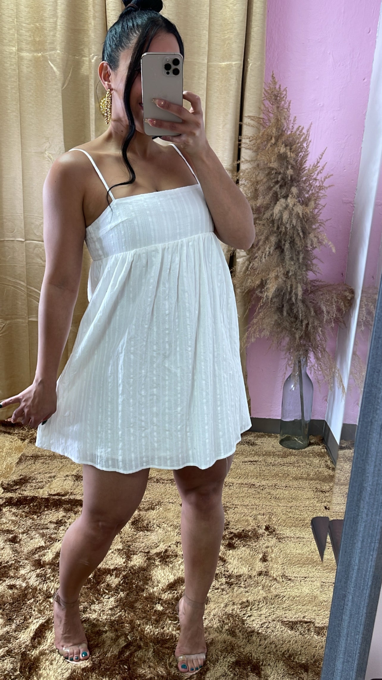 White dress