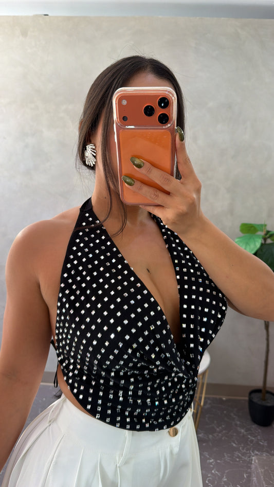 Rhinestone Top