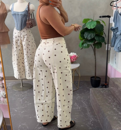 Polkadots Barrel Pant