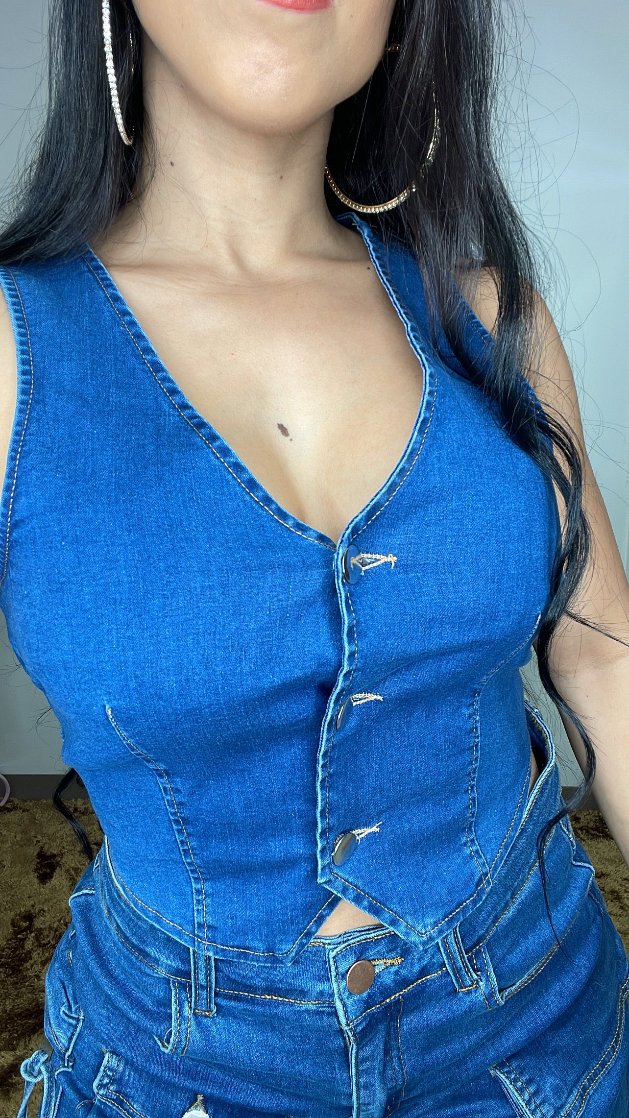 Denim Vest (2 colors)