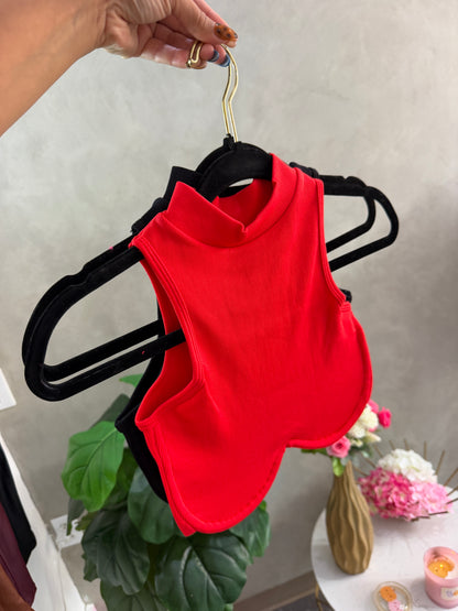 Bra cut crop top (3 colors)