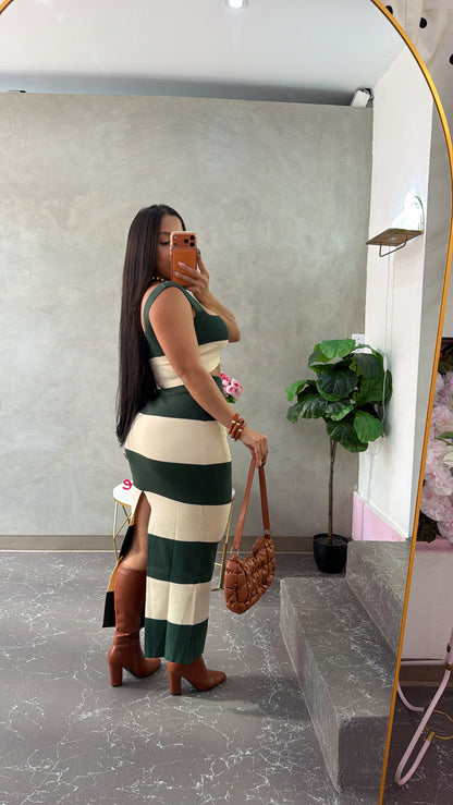 Hunter Green Knit Set