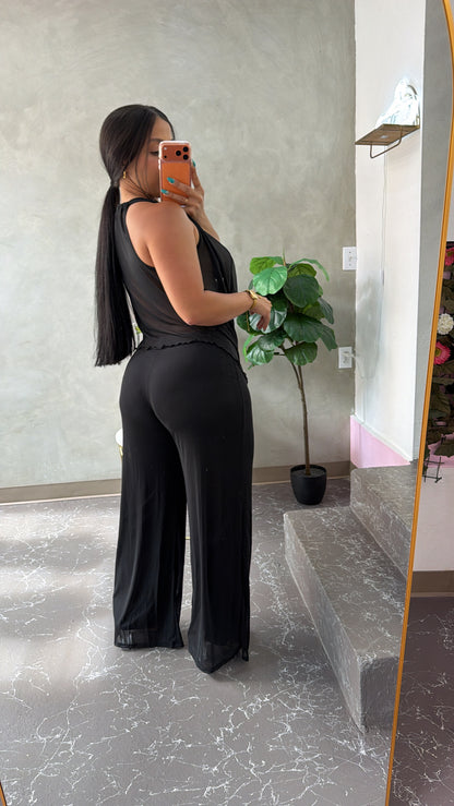 Black Mesh Set