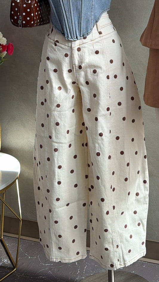 Polkadots Barrel Pant