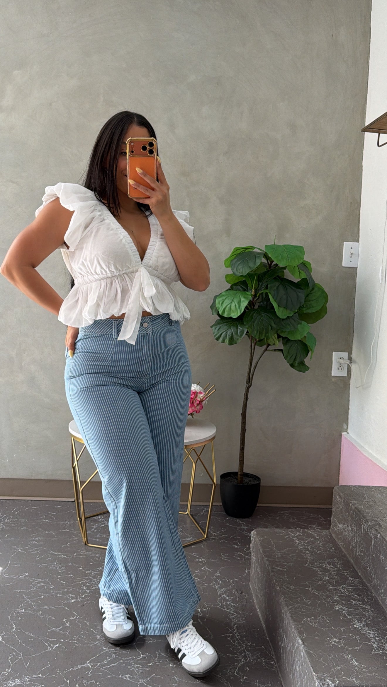 White Summer Top