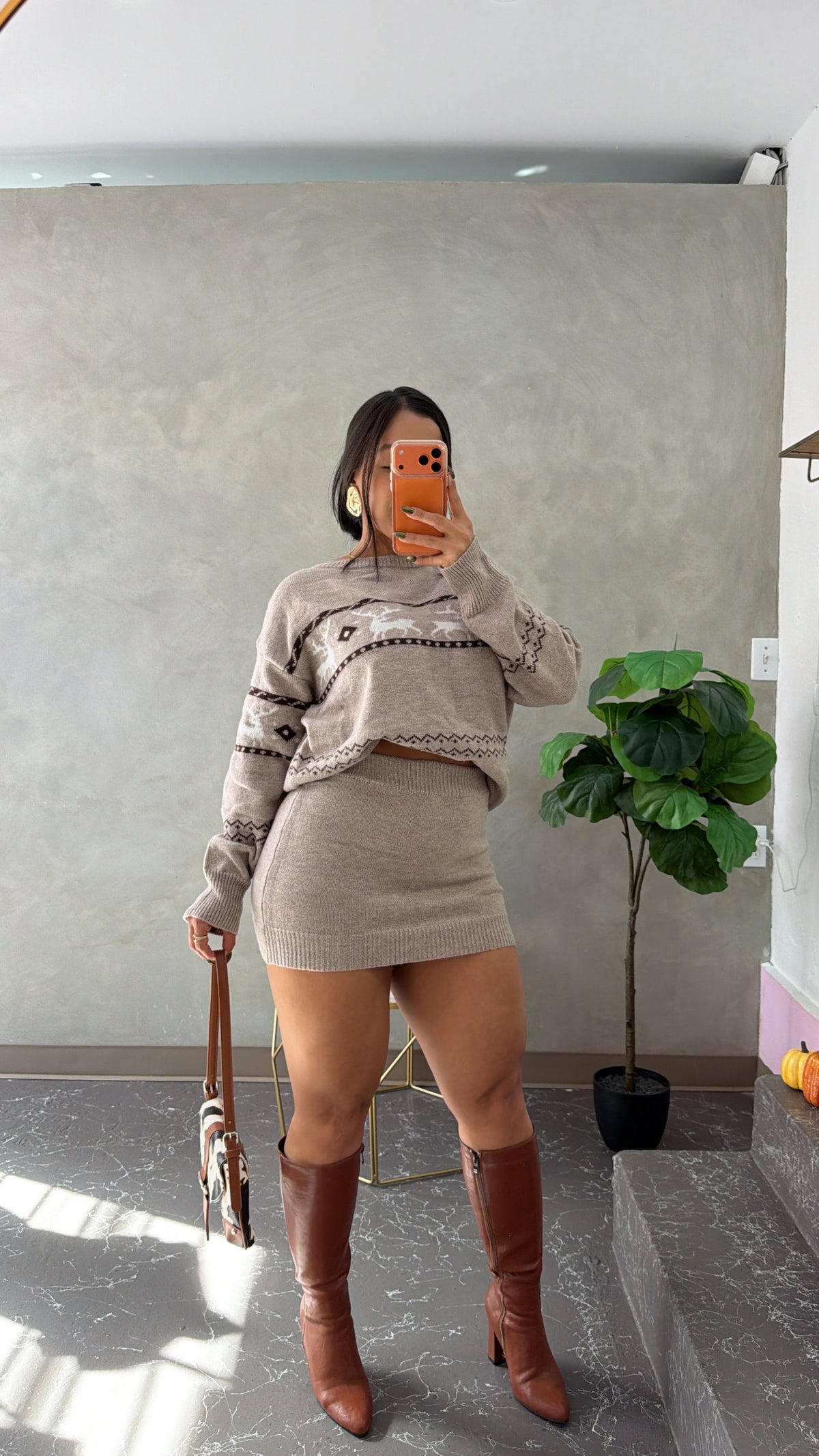 Cozy sweater set