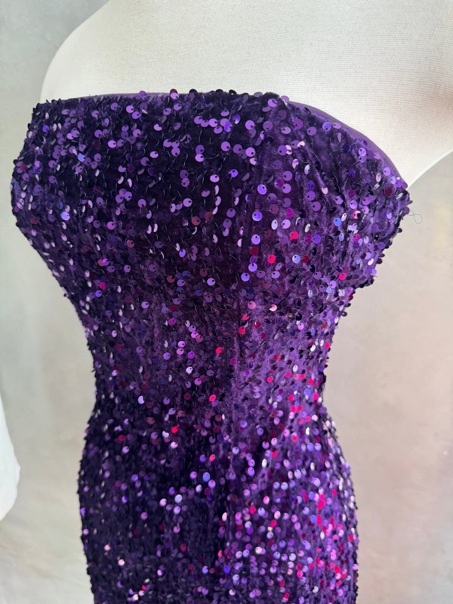 Tube Sequin Dress(2 colors)