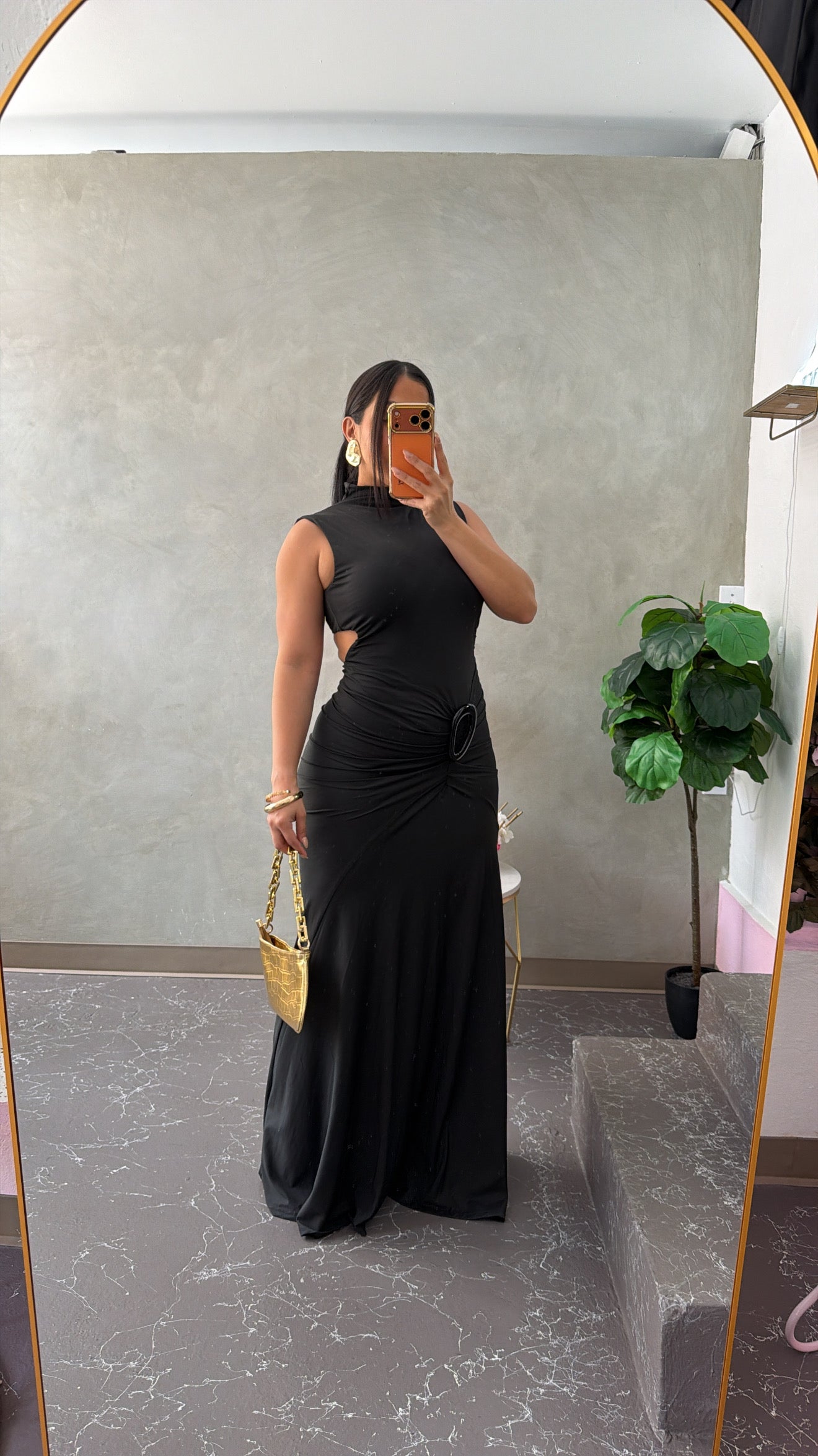 Ruched Maxi Dress