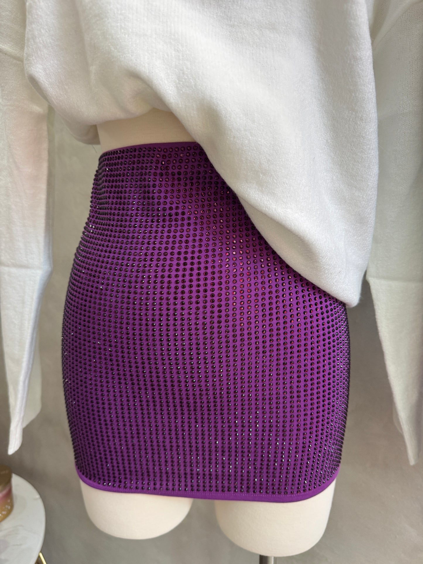Purple Diamond Skirt
