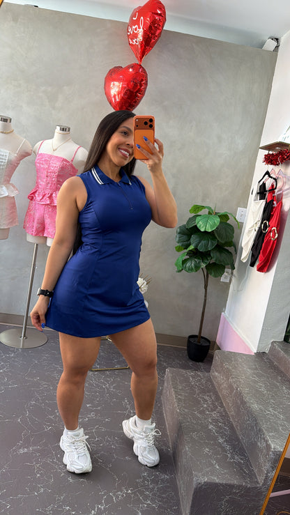 Cutie Sporty Dress (2 colors, trae short aparte)