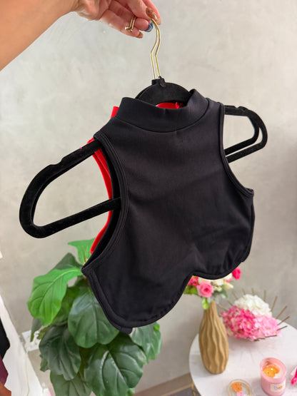 Bra cut crop top (3 colors)