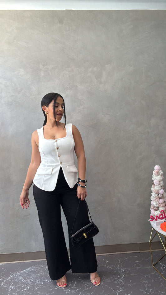 Black formal pant