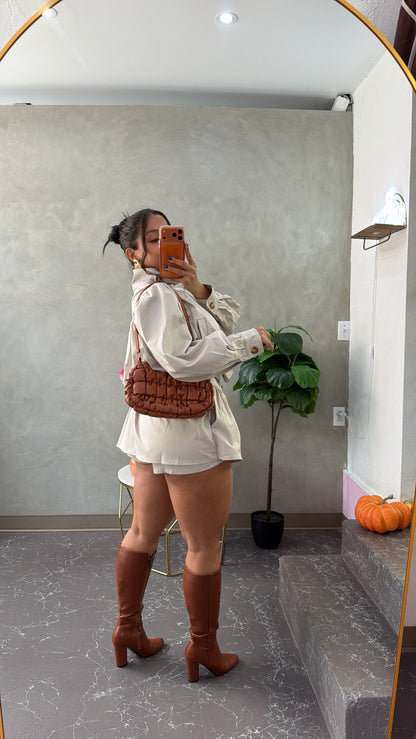 Khaki Mock Set