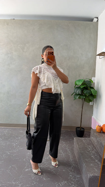 Ivory Lace Top