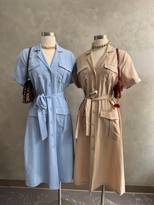 Casual midi dress