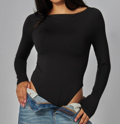 Boatneck Bodysuit (2 colors)