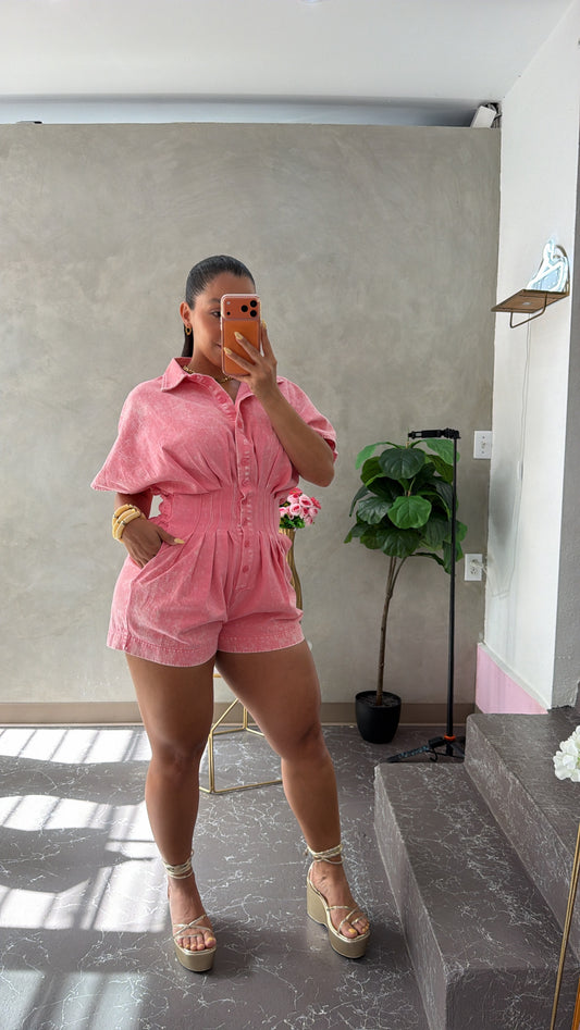 Soft Wash Romper (2 colors)