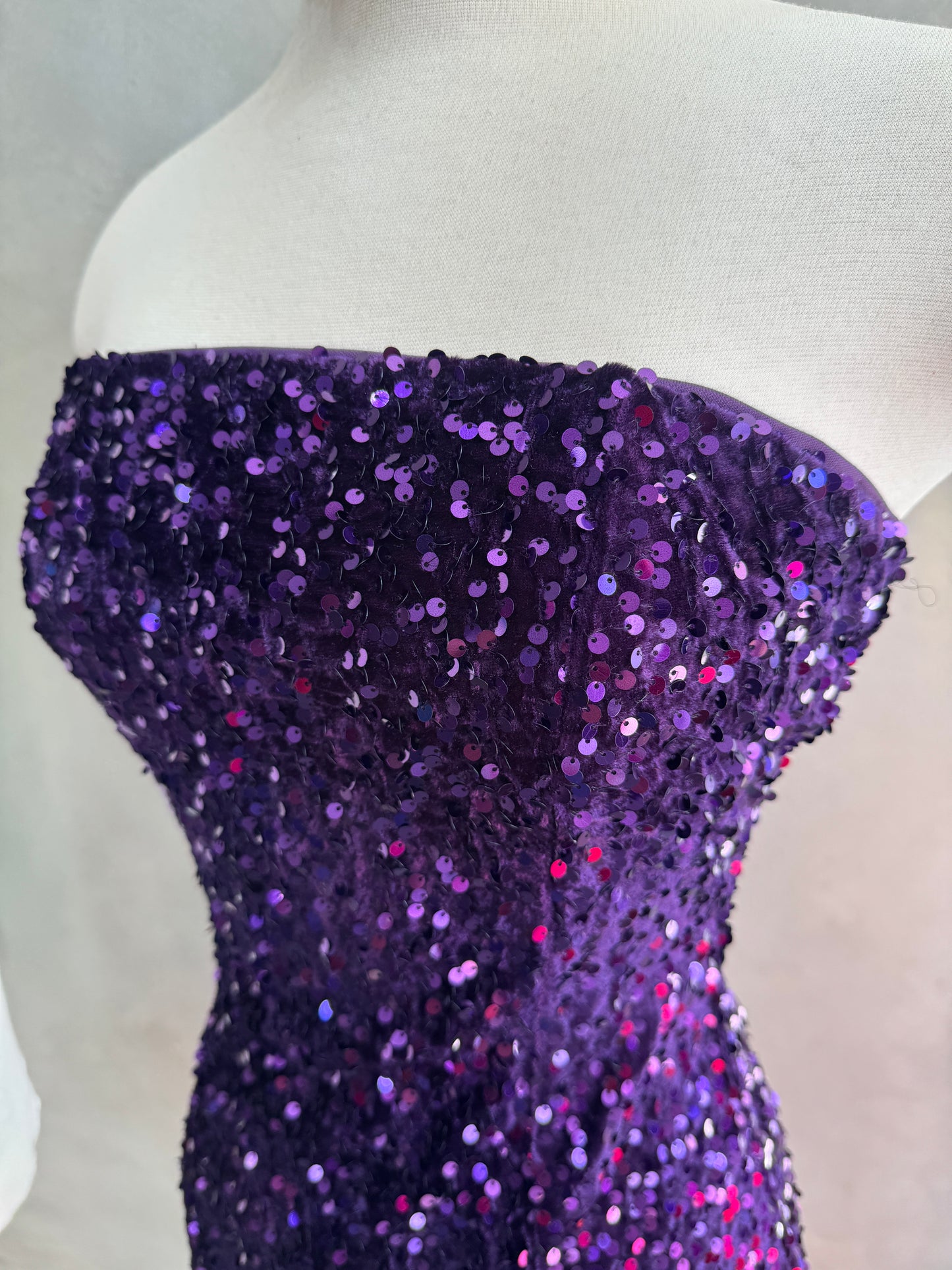 Tube Sequin Dress(2 colors)