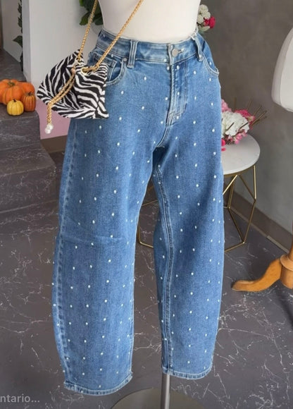 Mini Polkadots Barrel Jean