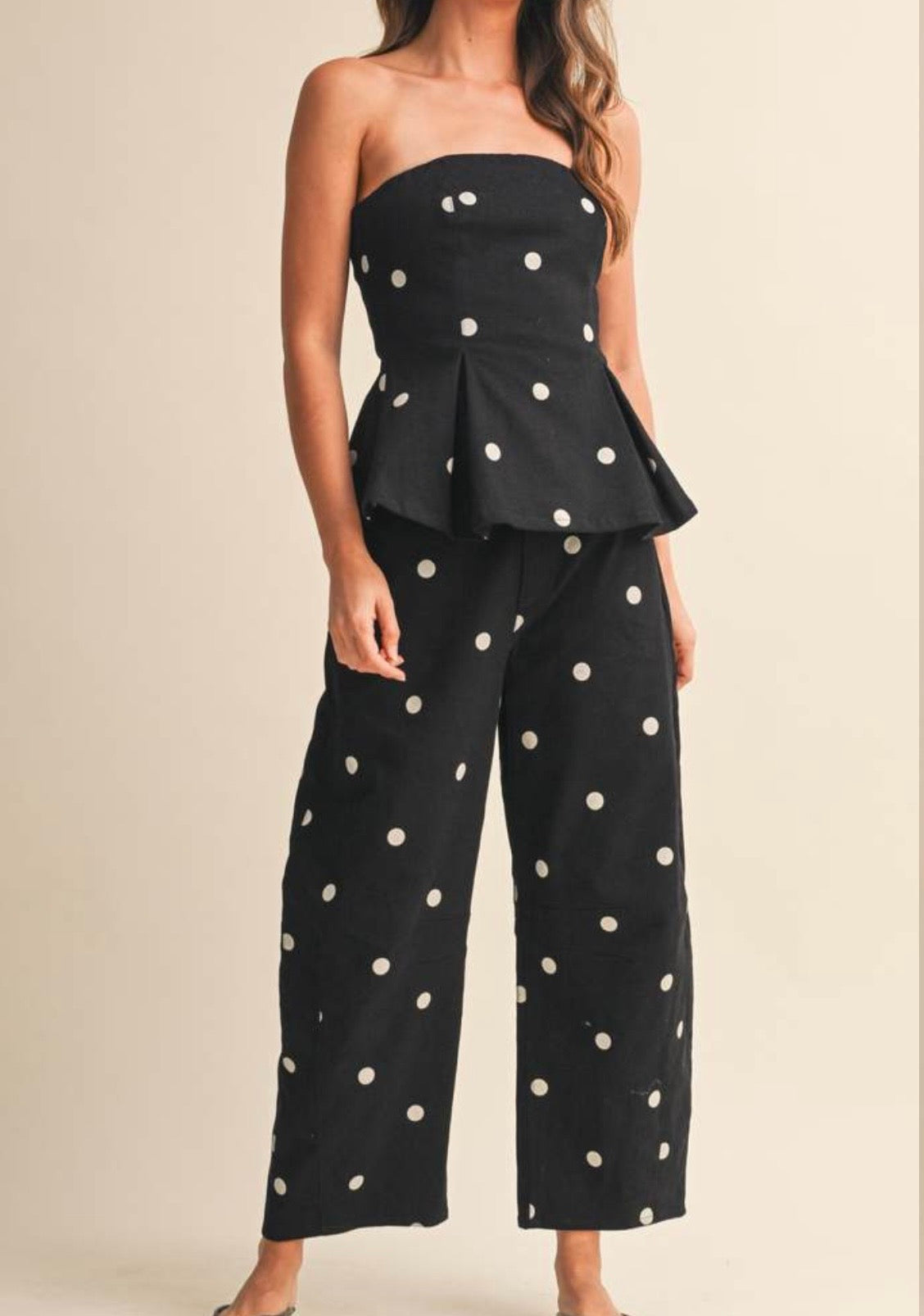 Polkadots Vest & Barrel (2 colors)