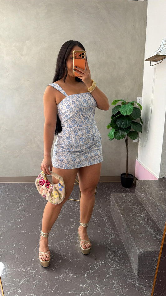 Bloom Dress (blue)