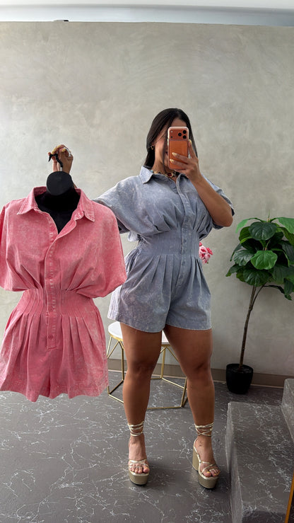 Soft Wash Romper (2 colors)
