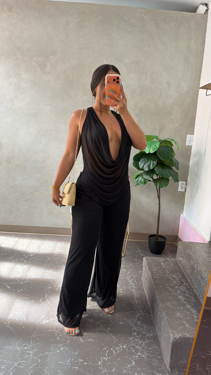 Black Mesh Set