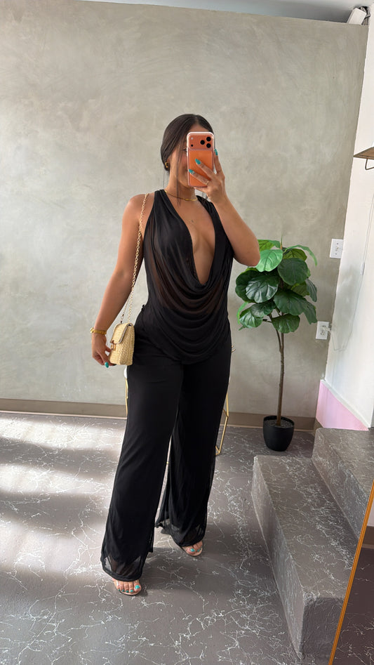 Black Mesh Set