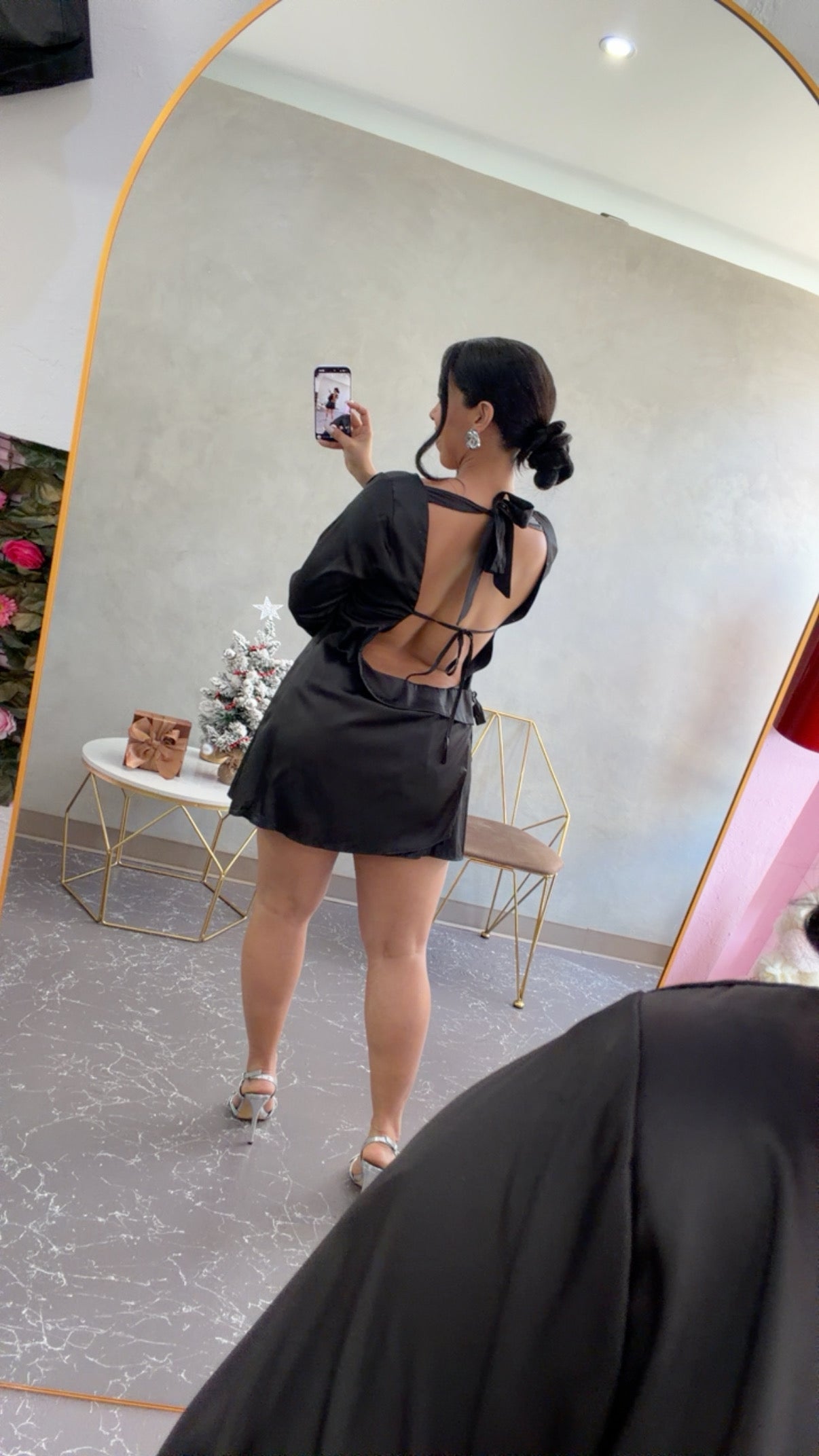 Satin Dress