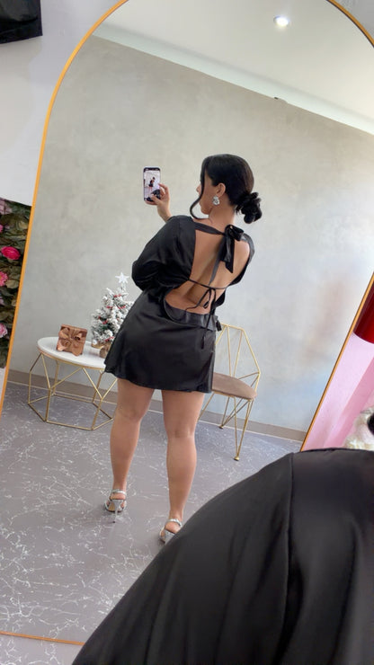 Satin Dress